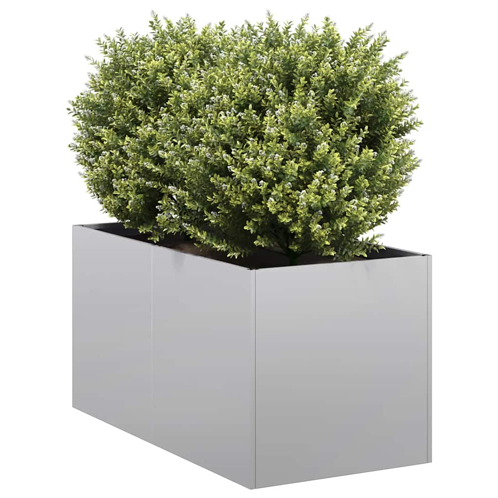 Plantekasse 40x80x40 cm galvanisert stål