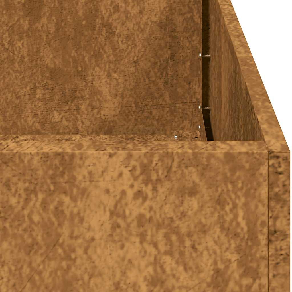Plantekasse rust 40x80x40 cm forvitringsstål