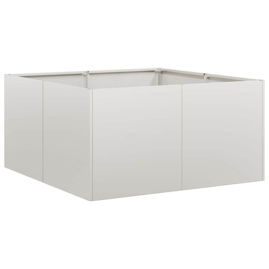 Plantekasse 80x80x40 cm Rustfritt stål
