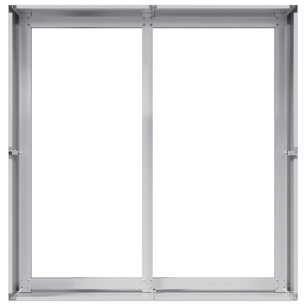 Plantekasse 80x80x40 cm galvanisert stål