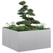 Plantekasse 80x80x40 cm galvanisert stål