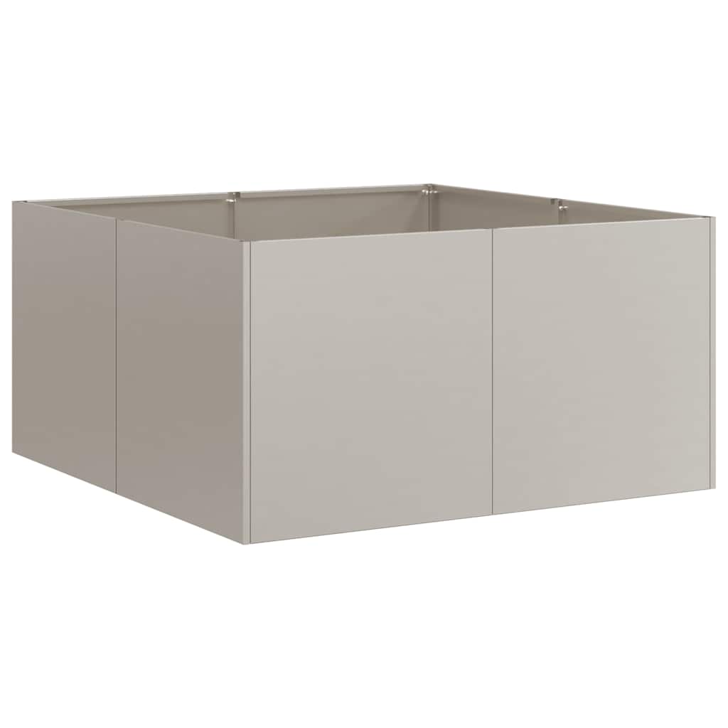 Plantekasse rust 80x80x40 cm forvitringsstål