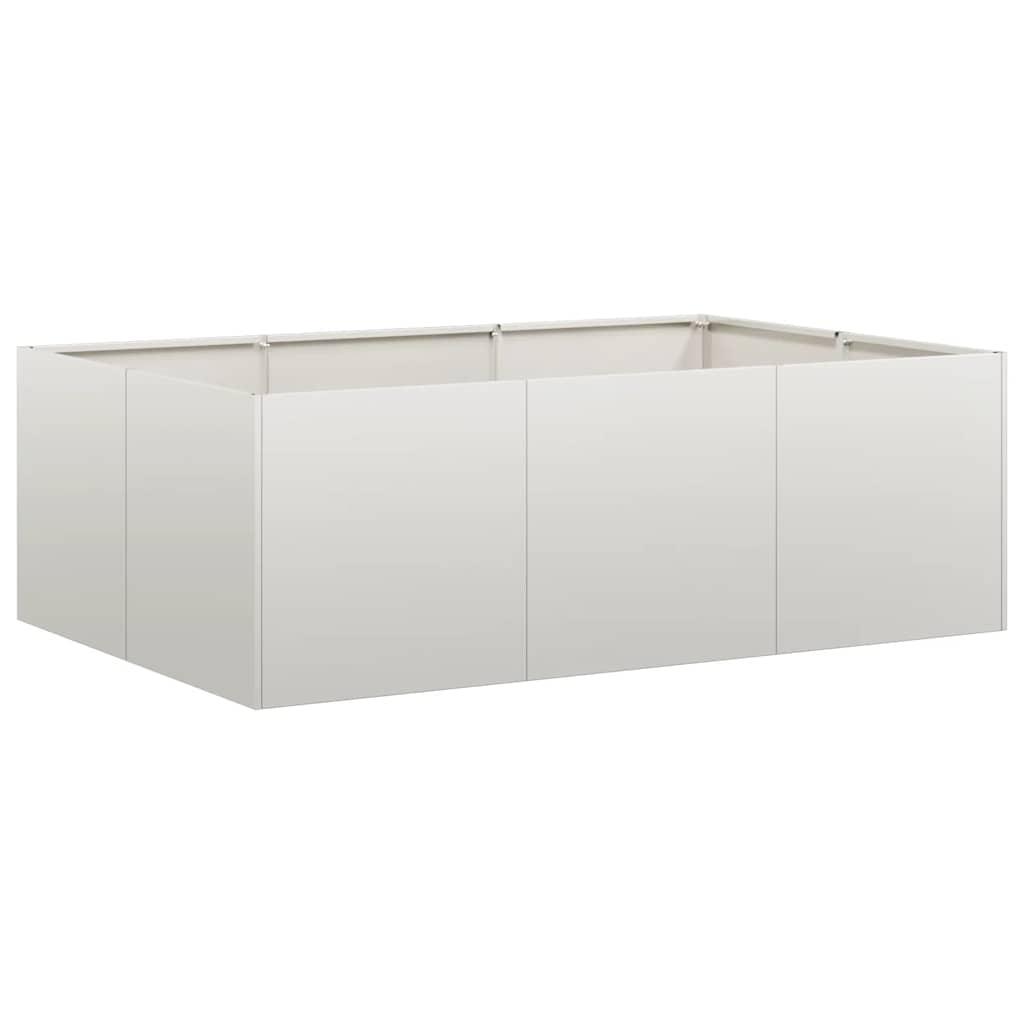 Plantekasse 120x80x40 cm rustfritt stål