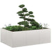 Plantekasse 120x80x40 cm rustfritt stål