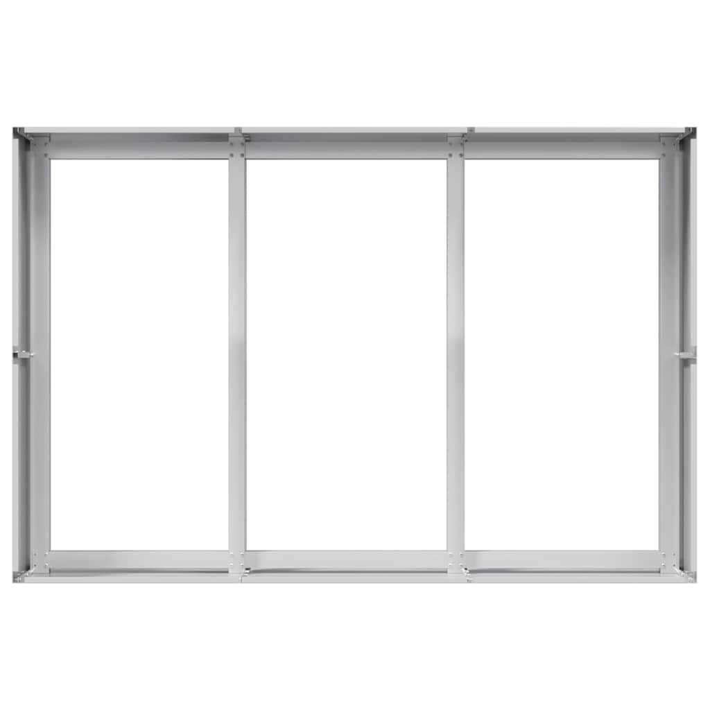 Plantekasse 120x80x40 cm galvanisert stål