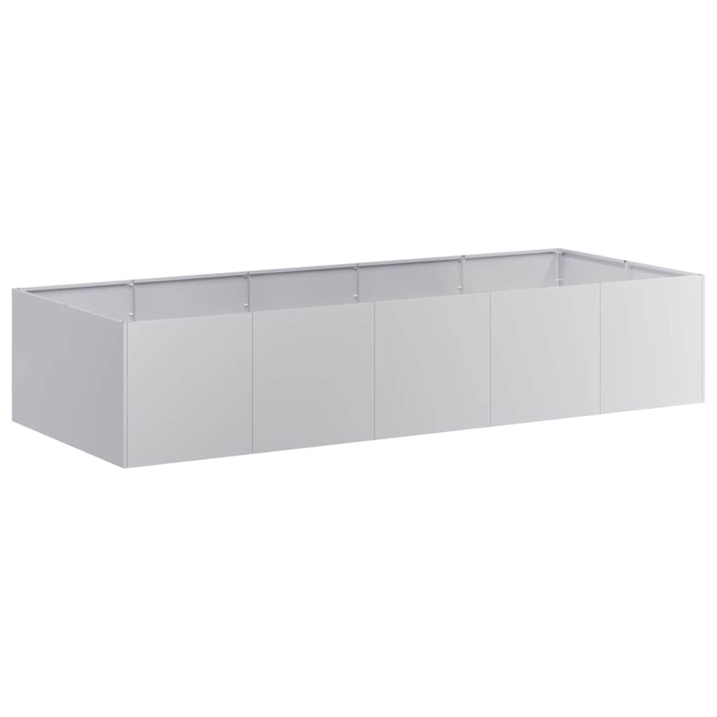 Plantekasse 200x80x40 cm galvanisert stål