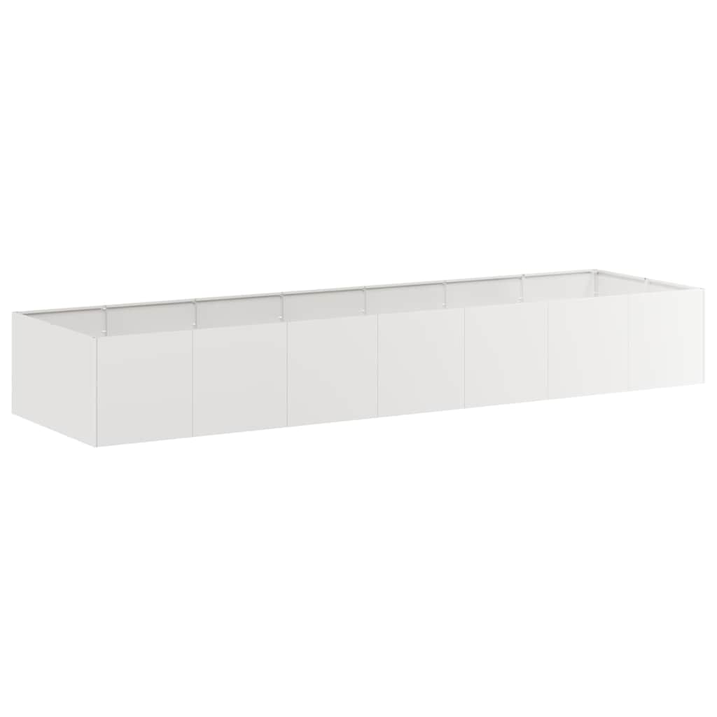 Plantekasse 280x80x40 cm rustfritt stål