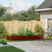 Plantekasse rust 280x80x40 cm forvitringsstål