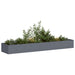 Plantekasse antrasitt 360x80x40 cm stål