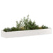 Plantekasse 360x80x40 cm rustfritt stål