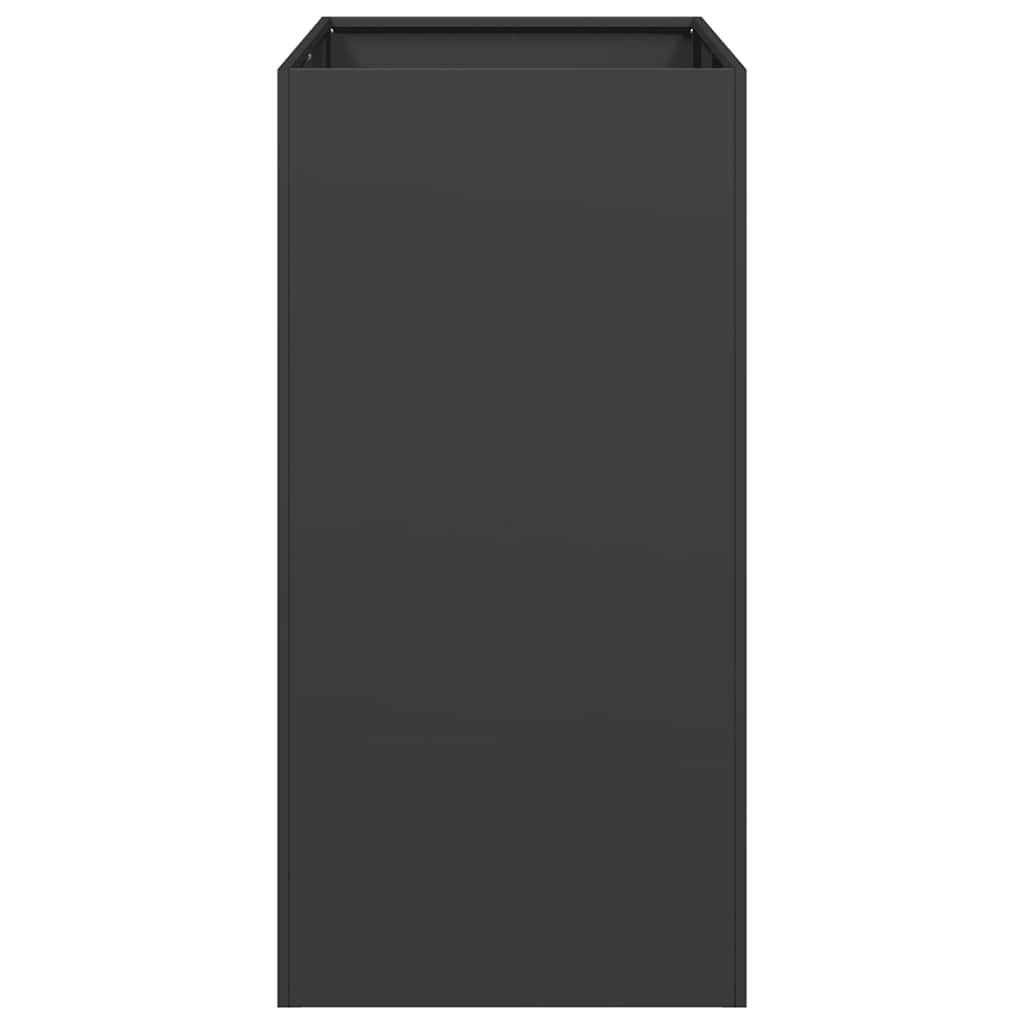 Plantekasse svart 40x80x80 cm stål