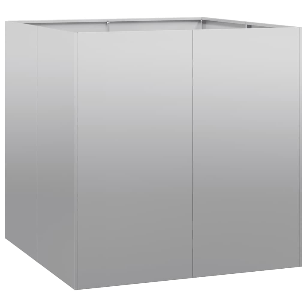 Plantekasse 80x80x80 cm galvanisert stål