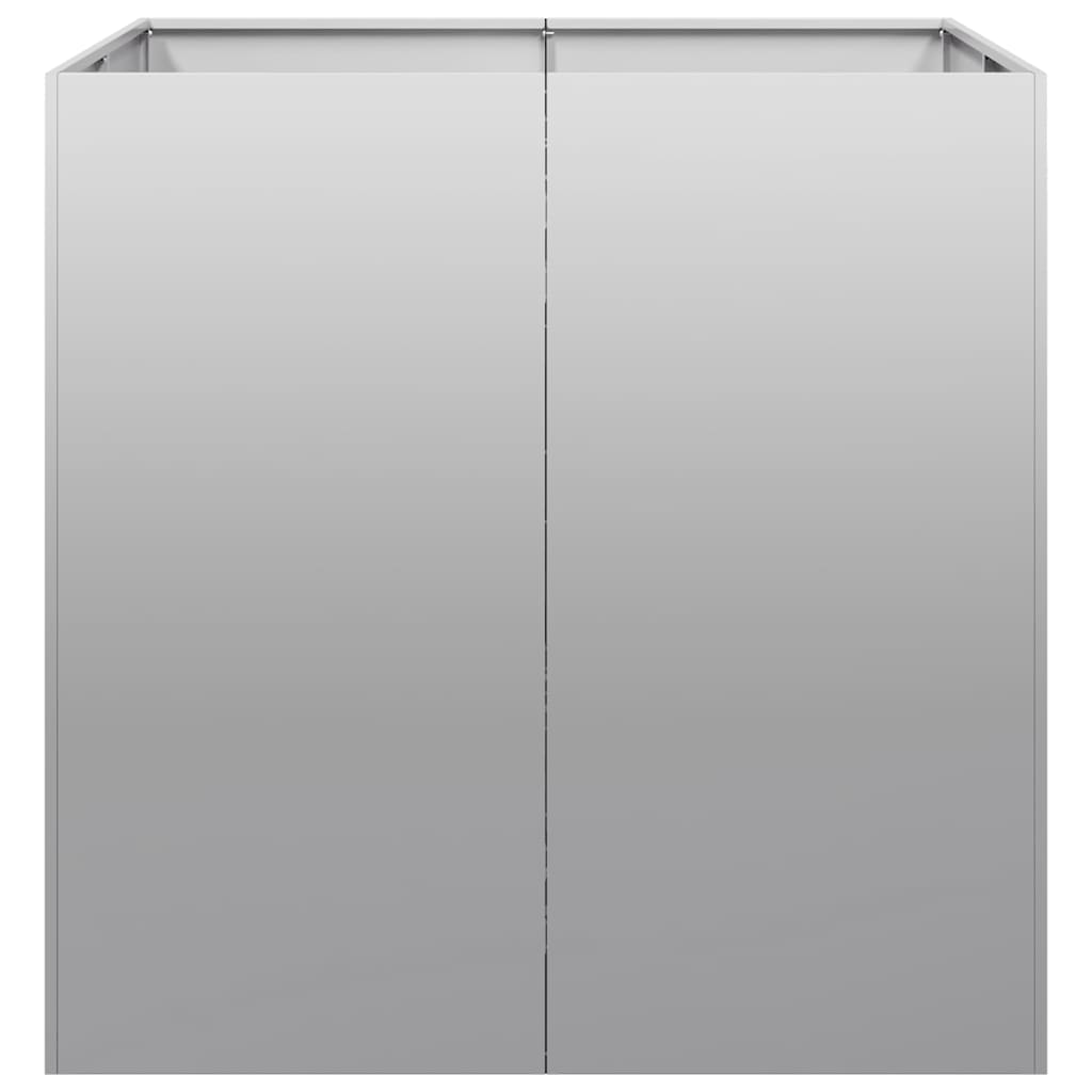 Plantekasse 80x80x80 cm galvanisert stål