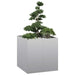Plantekasse 80x80x80 cm galvanisert stål