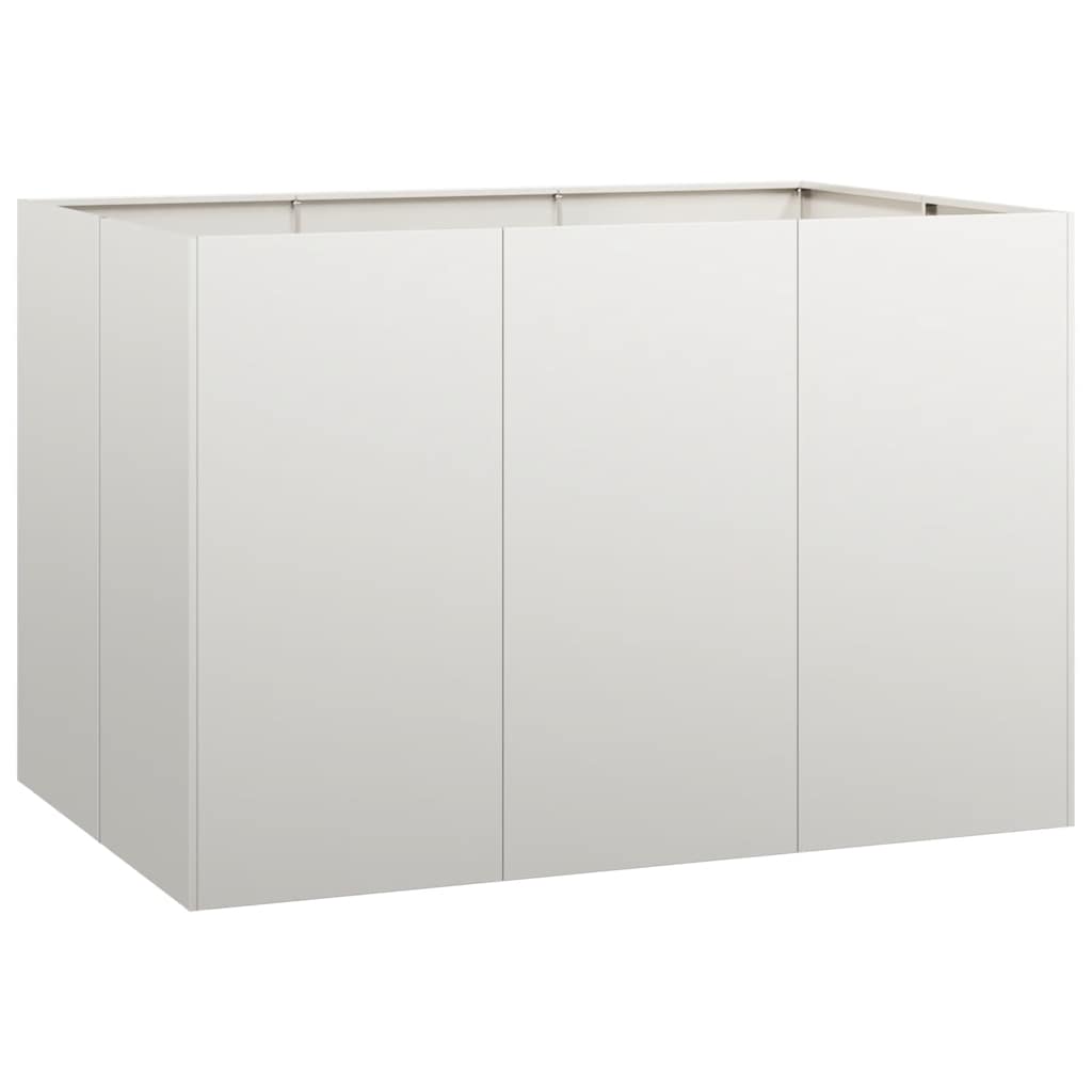 Plantekasse 120x80x80 cm rustfritt stål