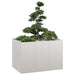 Plantekasse 120x80x80 cm rustfritt stål