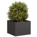 Plantekasse svart 40x40x30 cm stål