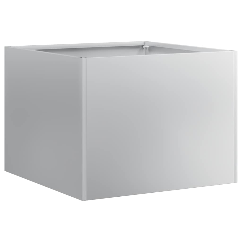 Plantekasse 40x40x30 cm galvanisert stål