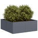 Plantekasse antrasitt 80x80x30 cm stål