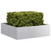 Plantekasse 100x100x30 cm galvanisert stål