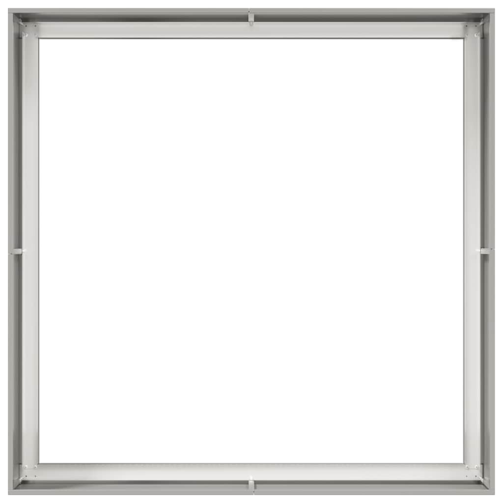 Plantekasse 100x100x40 cm rustfritt stål
