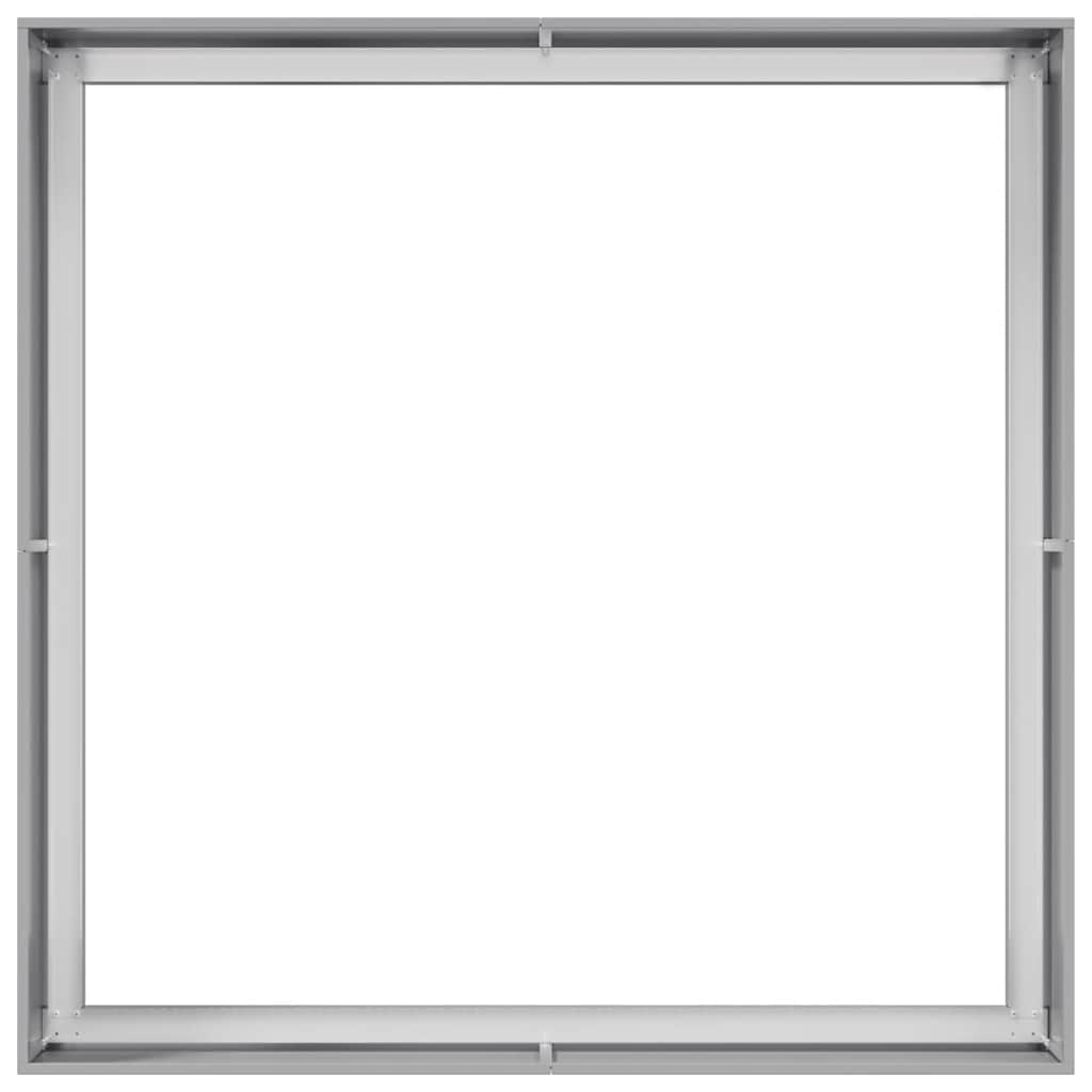 Plantekasse 100x100x40 cm galvanisert stål
