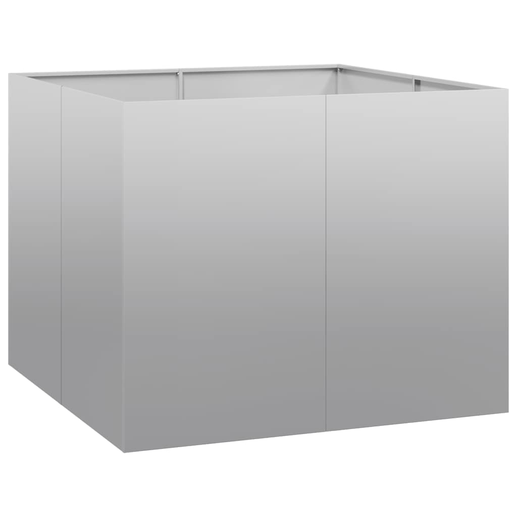 Plantekasse 100x100x80 cm galvanisert stål