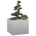 Plantekasse 100x100x80 cm galvanisert stål