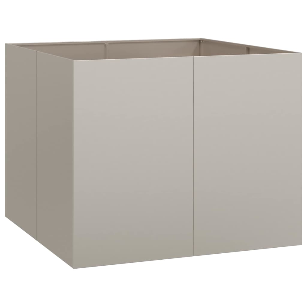 Plantekasse rust 100x100x80 cm forvitringsstål