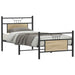 Sengeramme uten madrass sonoma eik 90x200 cm konstruert tre