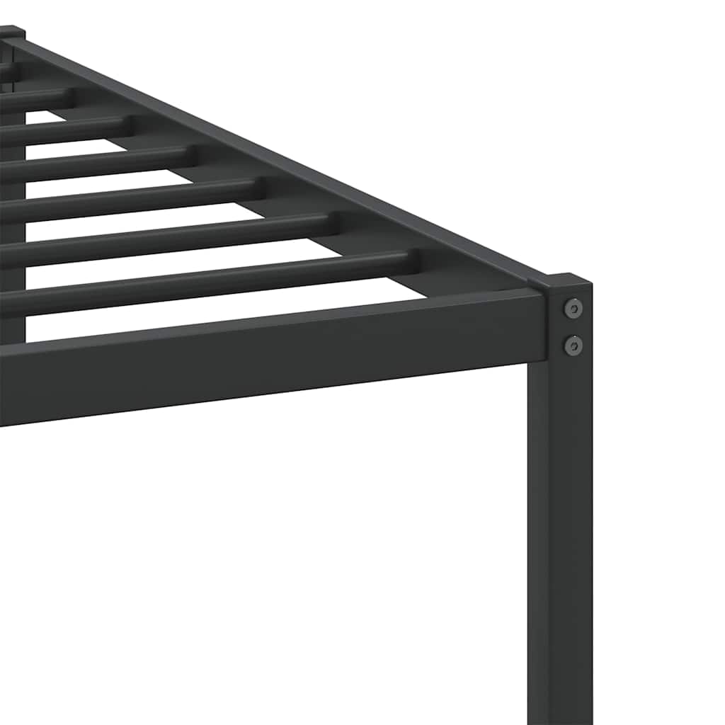 Sengeramme uten madrass brun eik 100x190 cm konstruert tre