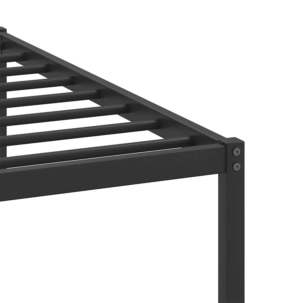 Sengeramme uten madrass brun eik 160x200 cm konstruert tre