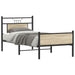 Sengeramme uten madrass sonoma eik 90x200 cm konstruert tre