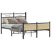 Sengeramme uten madrass sonoma eik 120x190 cm konstruert tre
