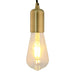 Lampeholdere 2 stk bronse E27