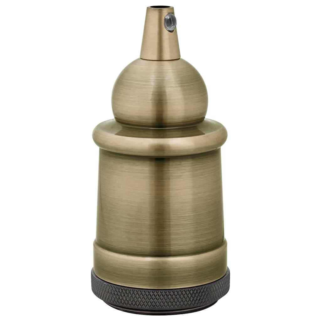 Lampeholdere 2 stk bronse E27