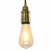 Lampeholdere 2 stk bronse E27