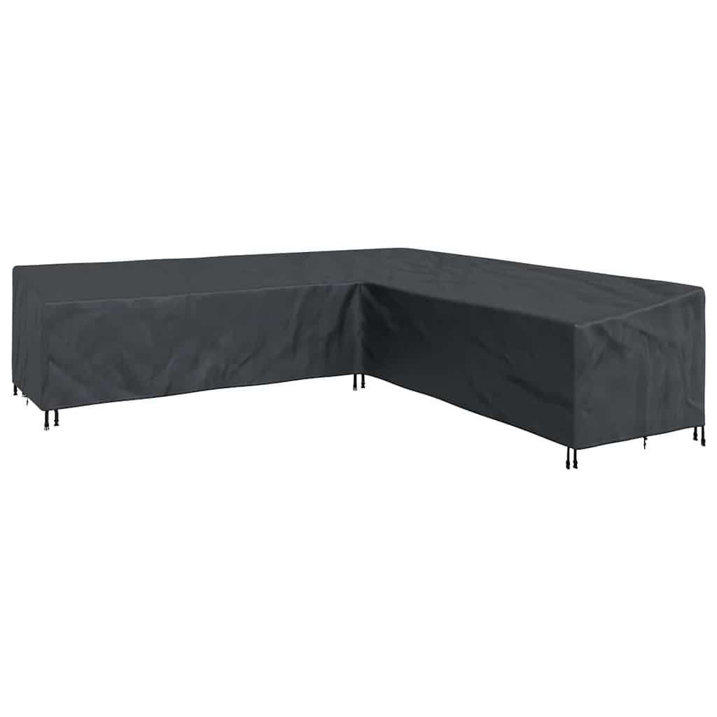 Møbelbeskyttelse Svart 325 x 325 x 80 cm 210D Oxford stoff