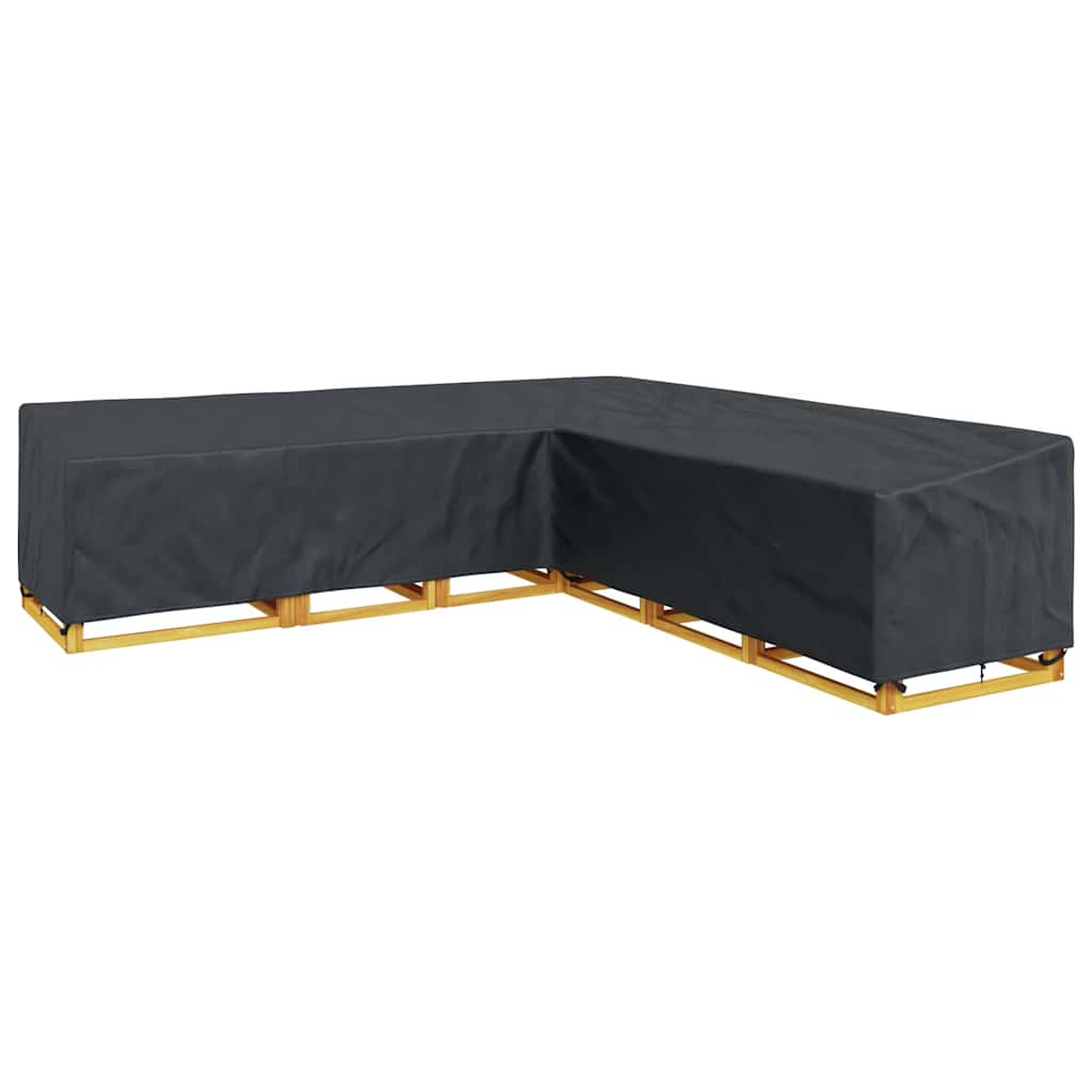Møbelbeskyttelse Svart 325 x 325 x 80 cm 210D Oxford stoff