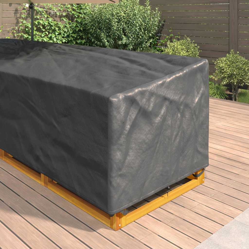 Møbelbeskyttelse Svart 325 x 325 x 80 cm 600D Oxford stoff