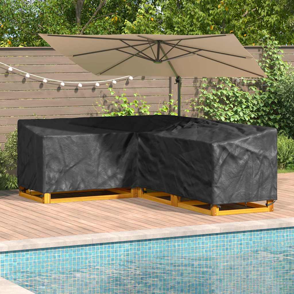 Møbelbeskyttelse Svart 250 x 180 x 80 cm 210D Oxford stoff