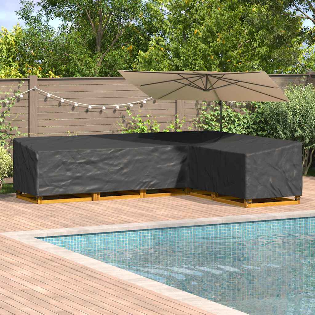 Møbelbeskyttelse Svart 330 x 255 x 80 cm 210D Oxford stoff