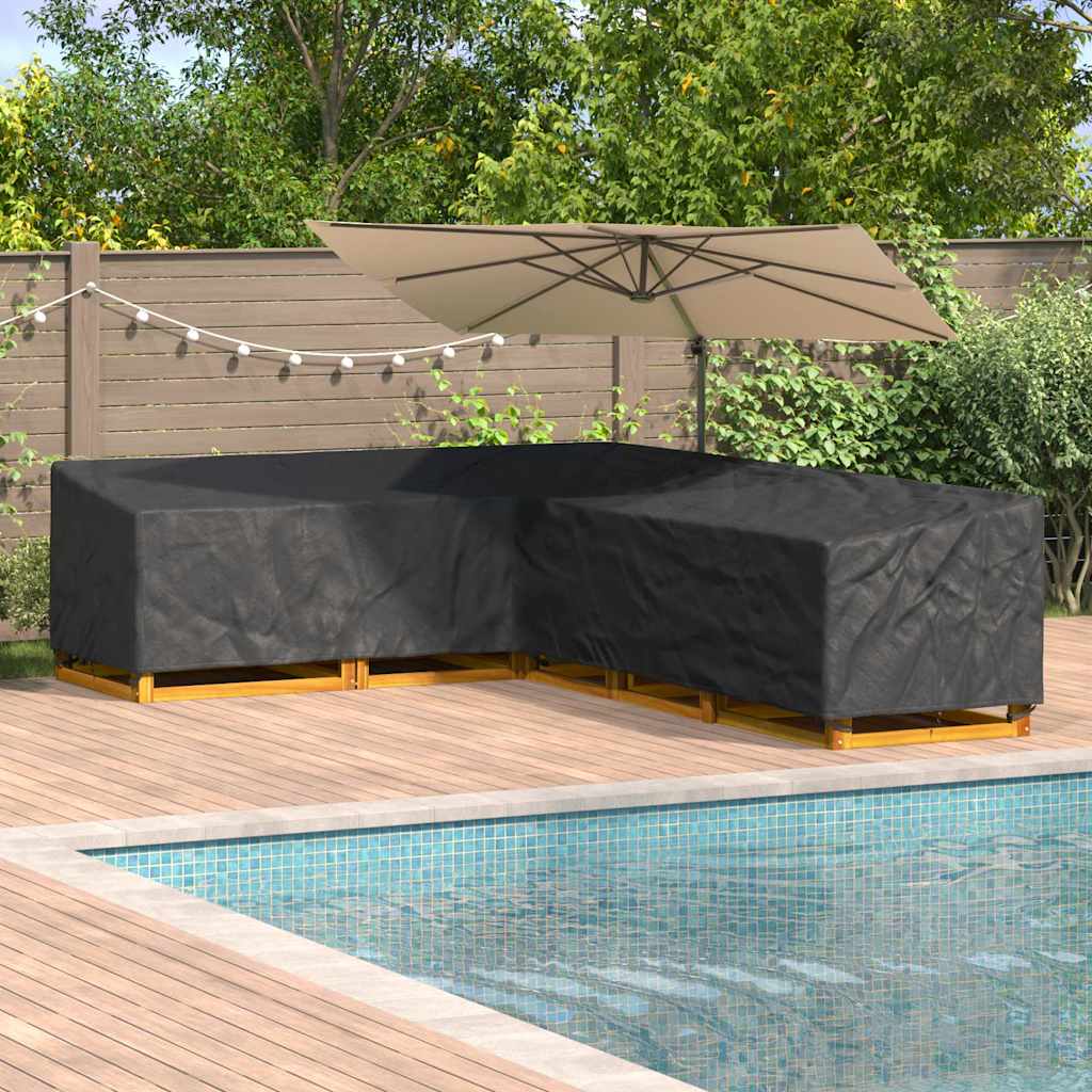 Møbelbeskyttelse Svart 355 x 275 x 80 cm 210D Oxford stoff
