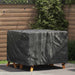 Møbelbeskyttelse Ensfarget Svart 113 x 113 x 73 cm 210D
