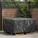 Møbelbeskyttelse Ensfarget Svart 150 x 150 x 75 cm 210D