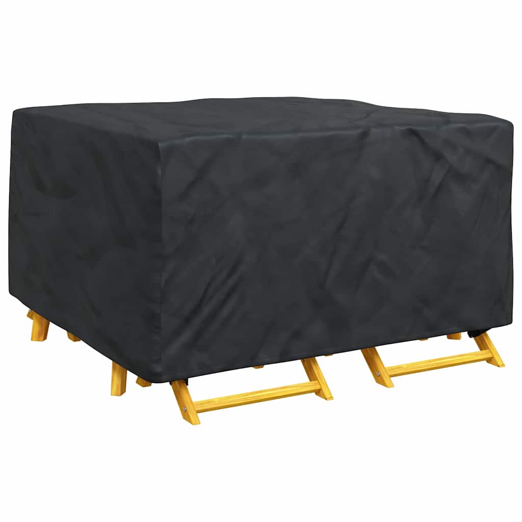 Møbelbeskyttelse Ensfarget Svart 150 x 150 x 75 cm 210D