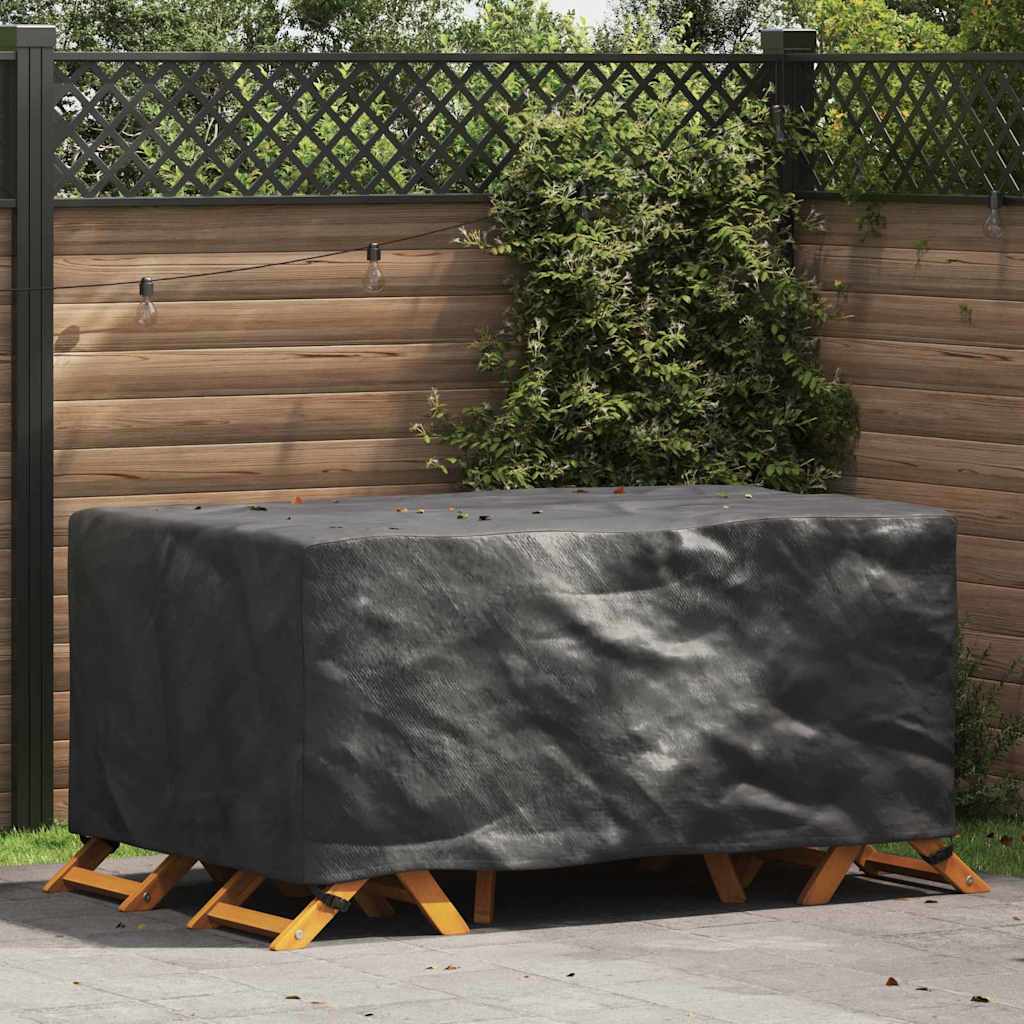 Møbelbeskyttelse Ensfarget Svart 172 x 113 x 73 cm 600D