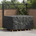 Møbelbeskyttelse Ensfarget Svart 180 x 140 x 90 cm 600D