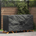 Møbelbeskyttelse Ensfarget Svart 180 x 70 x 90 cm 210D