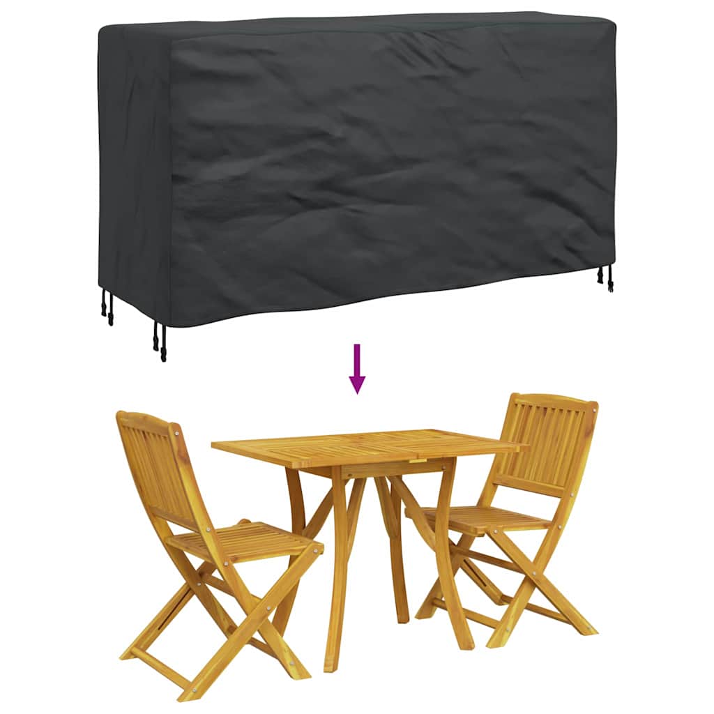 Møbelbeskyttelse Ensfarget Svart 180 x 70 x 90 cm 210D